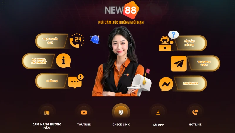 NEW88 ⚜️ TRANG CHỦ NEW88.COM ĐĂNG KÝ NEW 88 NƠI CẢM XÚC KHÔNG GIỚI HẠN Đội ngũ chăm sóc khách hàng của chúng tôi luôn sẵn sàng phục vụ